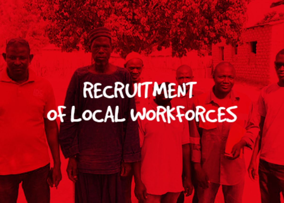 RECRUITMENT OF LOCAL WORKFORCES